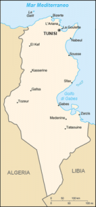 Mappa Tunisia